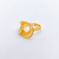 Contemporary Matte Finish Ring