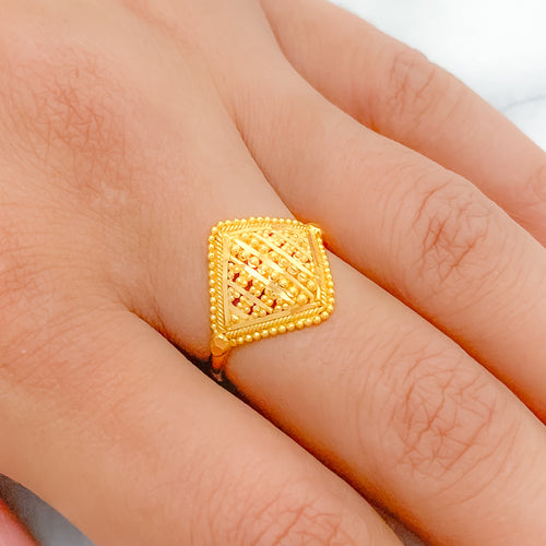 Petite 22k Gold Ring