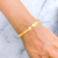 Exclusive Trendy Gold Cuff