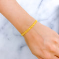 Petite Stylish 22k Gold Bracelet