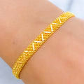 Petite Stylish 22k Gold Bracelet