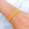 Petite Stylish 22k Gold Bracelet