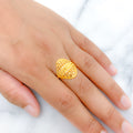 Adorned Modest 22k Gold Ring