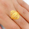 Adorned Modest 22k Gold Ring