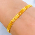 Modest Lightweight 22k Gold Bracelet