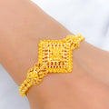 Fancy Floral 22k Gold Bracelet