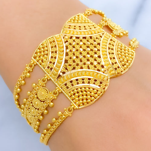 Magnificent Beaded Statement Bracelet