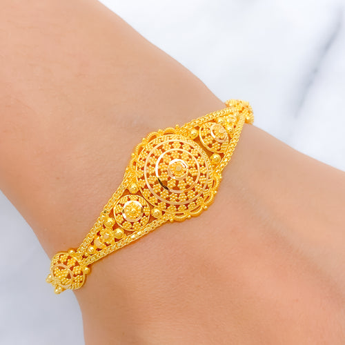 Petite Dome 22k Gold Bracelet