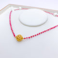 Dainty Pink Mala - 16"