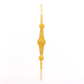 Beautiful Ornate 22k Gold Beaded Bracelet