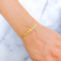 Classy Beaded Bangle Bracelet