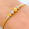 Classy Beaded Bangle Bracelet