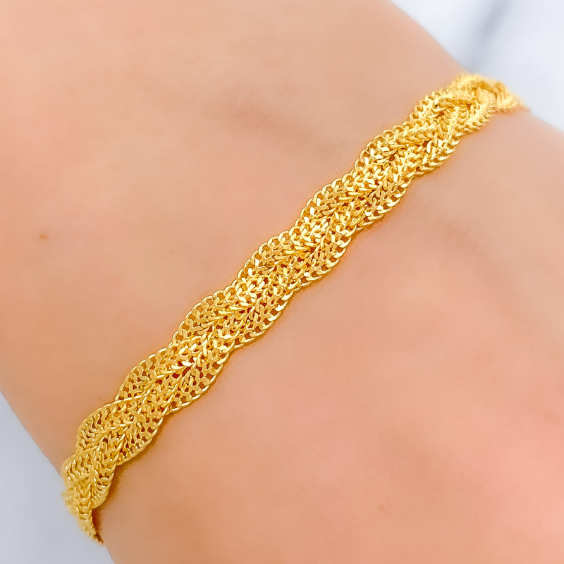 Charming Classy Braid Bracelet