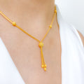 Popular Three Tassel Necklace Set