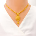 22k-gold-Decorative Glistening Drop Necklace Set