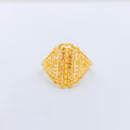 Stylish Glossy 22k Gold Ring