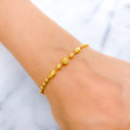 Distinct 22k Gold Orb Bracelet