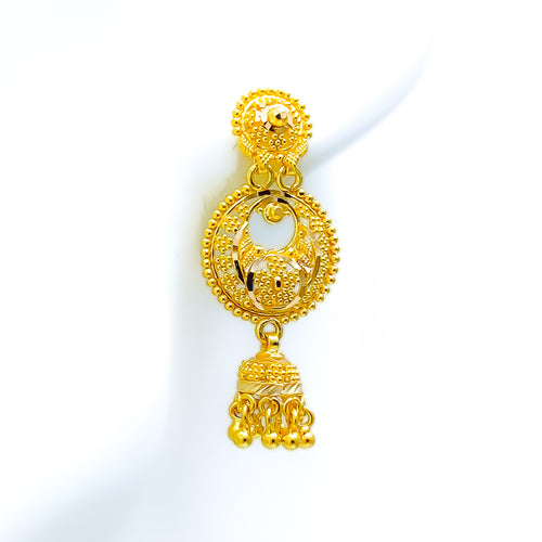 22k-gold-decorative-jhumki-hanging-earrings