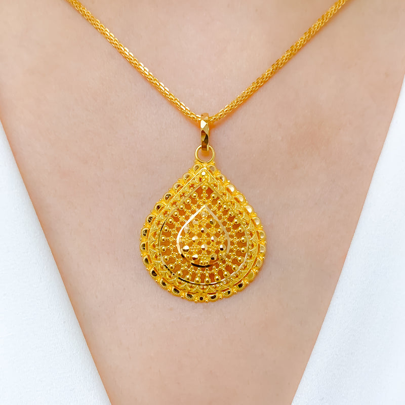 Classic Patterned Pendant