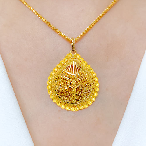 Ornate Gold Pendant