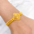 Decorative Yellow Gold Bracelet