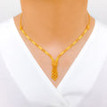 Fancy Multi-Tassel 22k Gold Drop Set