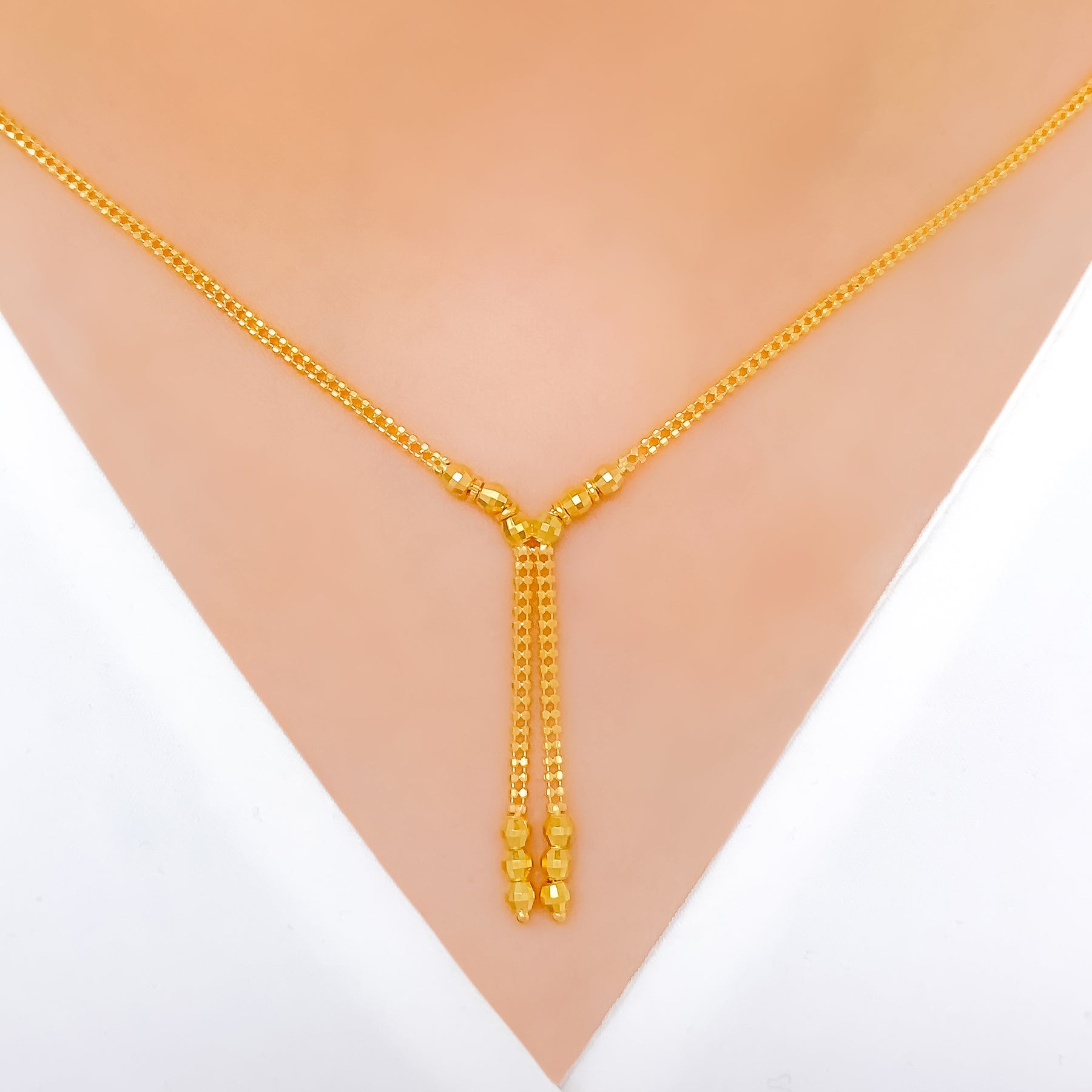 Wedding Necklace Combo Set Forming Enamel Jewellery Light Weight Gold  NCKN1131