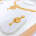 Unique Glittering Necklace Set