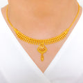 Bold Striking 22k Gold Necklace Set