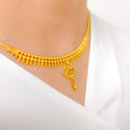 Bold Striking 22k Gold Necklace Set