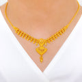 Exclusive Multi Bead 22k Gold Necklace Set