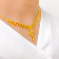 Exclusive Multi Bead 22k Gold Necklace Set