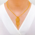 Ethereal Chandelier 22k Gold Drop Set