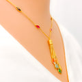 22k-gold-hanging-multi-color-cz-charm-necklace