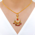 Vibrant Petite Multi-Gem Pendant Set