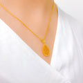 IN-STORE PROMO - 22k Gold Wire Pendant 3