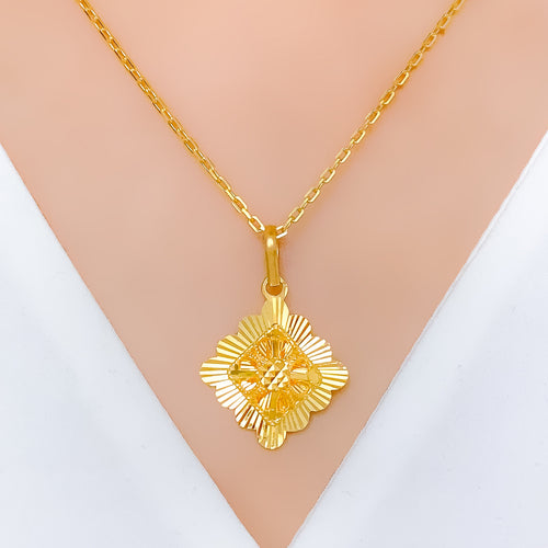 IN-STORE PROMO - 22k High Finish Gold Pendant 6