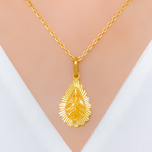 IN-STORE PROMO - 22k High Finish Gold Pendant 5