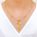 Radiant Heart 22k Gold Necklace