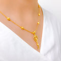 Radiant Heart 22k Gold Necklace