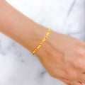 Chic Flame Link Bracelet