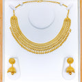 22k-gold-reflective-graduating-drop-necklace-set