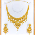 22k-gold-royal-shimmering-floral-crescent-necklace-set