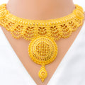 22k-gold-traditional-hanging-chain-necklace-set