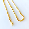 Thin Solid Rope Chain