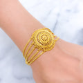 Elevated Classic Dome 22k Gold Bracelet