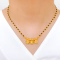 Exclusive Triple Dome Thali 22k Gold Mangalsutra