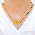 Evergreen Three Thali 22k Gold Mangalsutra