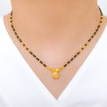 Chic Lightweight Thali 22k Gold Mangalsutra