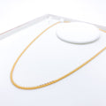 Medium Cable Ball 22k Gold Chain